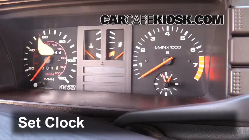1984 Audi Coupe 2.2L 5 Cyl. Clock